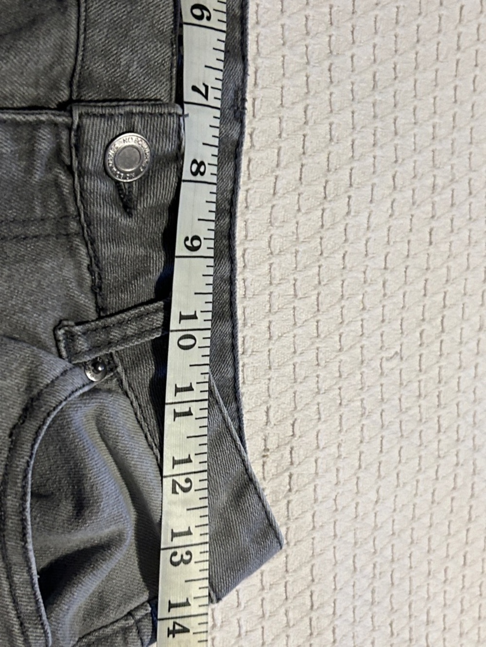 No Boundaries Women's Gray Wide Leg Jeans - Picture 4 of 10